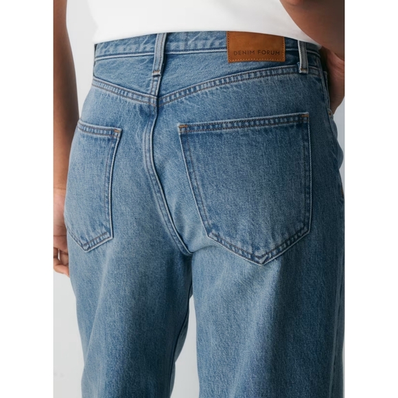 NWT Aritzia Denim Forum The Farrah Hi-Rise Wide Jean Size 31 - Picture 5 of 10